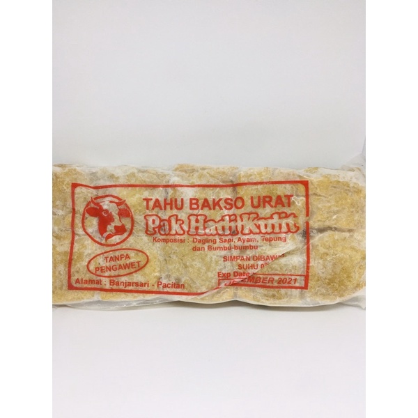 

Tahu bakso sapi pak hadi khas pacitan