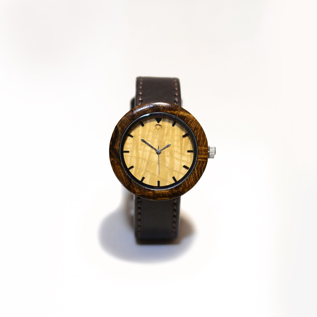 Jam Kayu Stianee Arkatama Jati (free engrave)