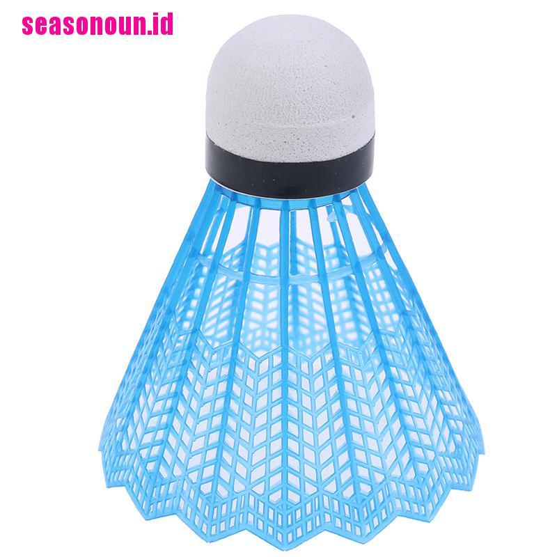 12pcs Kok Badminton Bahan Plastik Warna-Warni Untuk Latihan