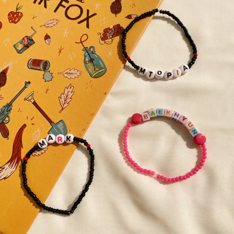 superm - mtopia inspired bracelet