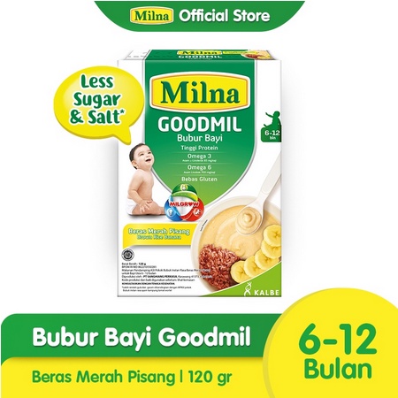 Milna Goodmil 6+ 8+ Beras Bubur Bayi 120g