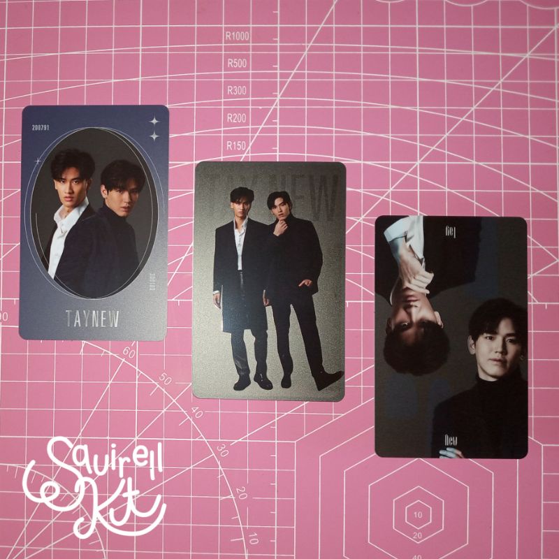 PC Photocard Official GMM TV Exclusive Signature Series Fullset Tay Tawan New Newwie TayNew ตลาดนัดเ