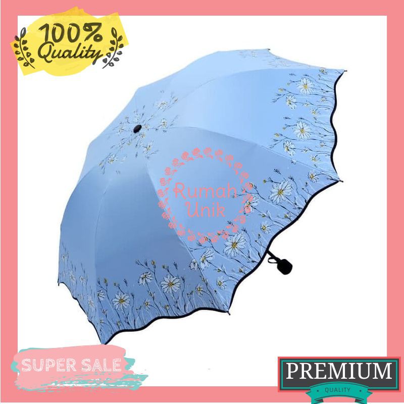 Grosir Payung lipat Payung motif payung kecil bonus sarung payung 020