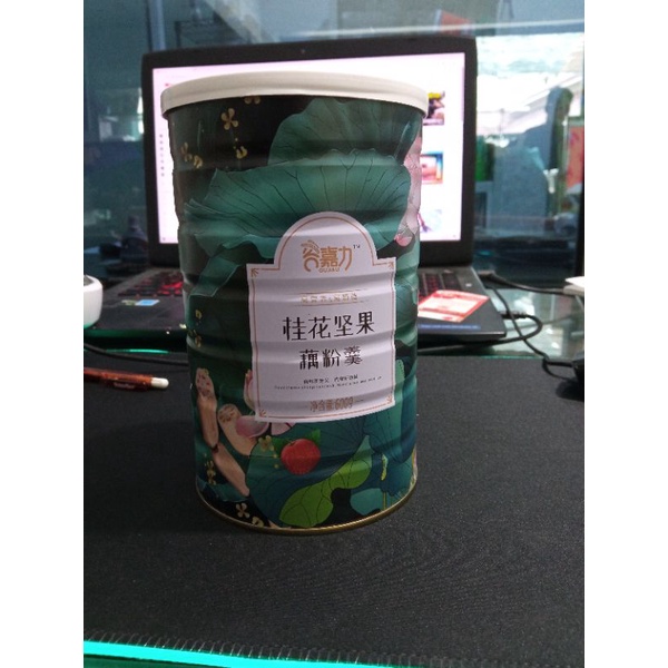 

bubuk akar teratai - kacang sugar