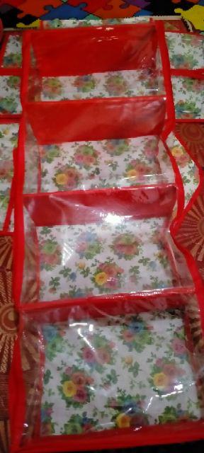 Cod Jnt Promo Murah Rak Gantung 5in1 Motif Resleting Kwalitas Terbaik