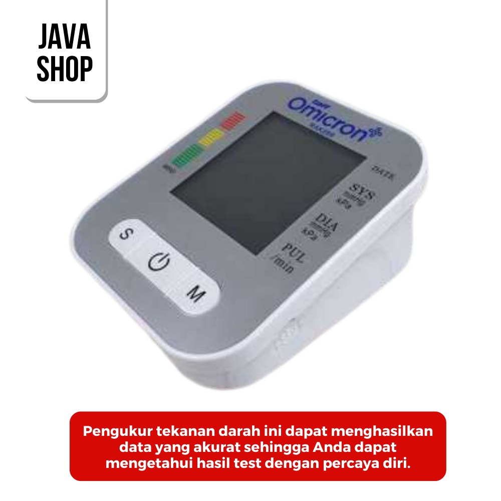 JAVASHOP Tensi Darah Pengukur Tekanan Darah Blood Pressure