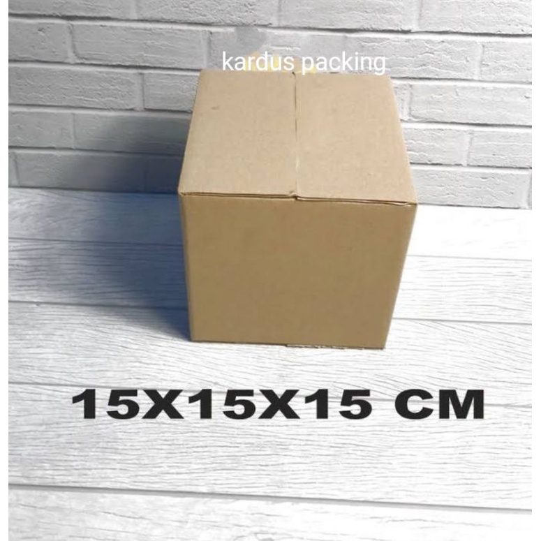 

Kardus karton uk 15x15x15 cm packaging