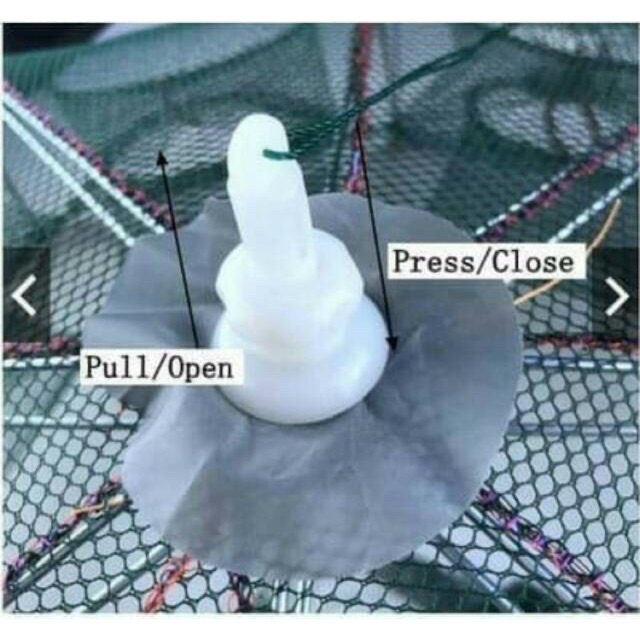 Bubu payung jebakan ikan/udang/kepiting 8 lubang