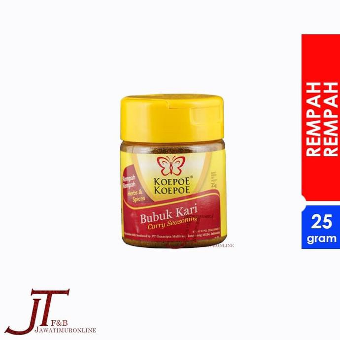 

Kualitas Terbaik] Bumbu Masak Kari Koepoe - Bumbu Kari Koepoe 25 Gram - Kari Bubuk