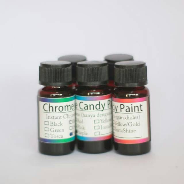 

Pewarna Logam Pelapis Logam Instant Chrome Candy Paint