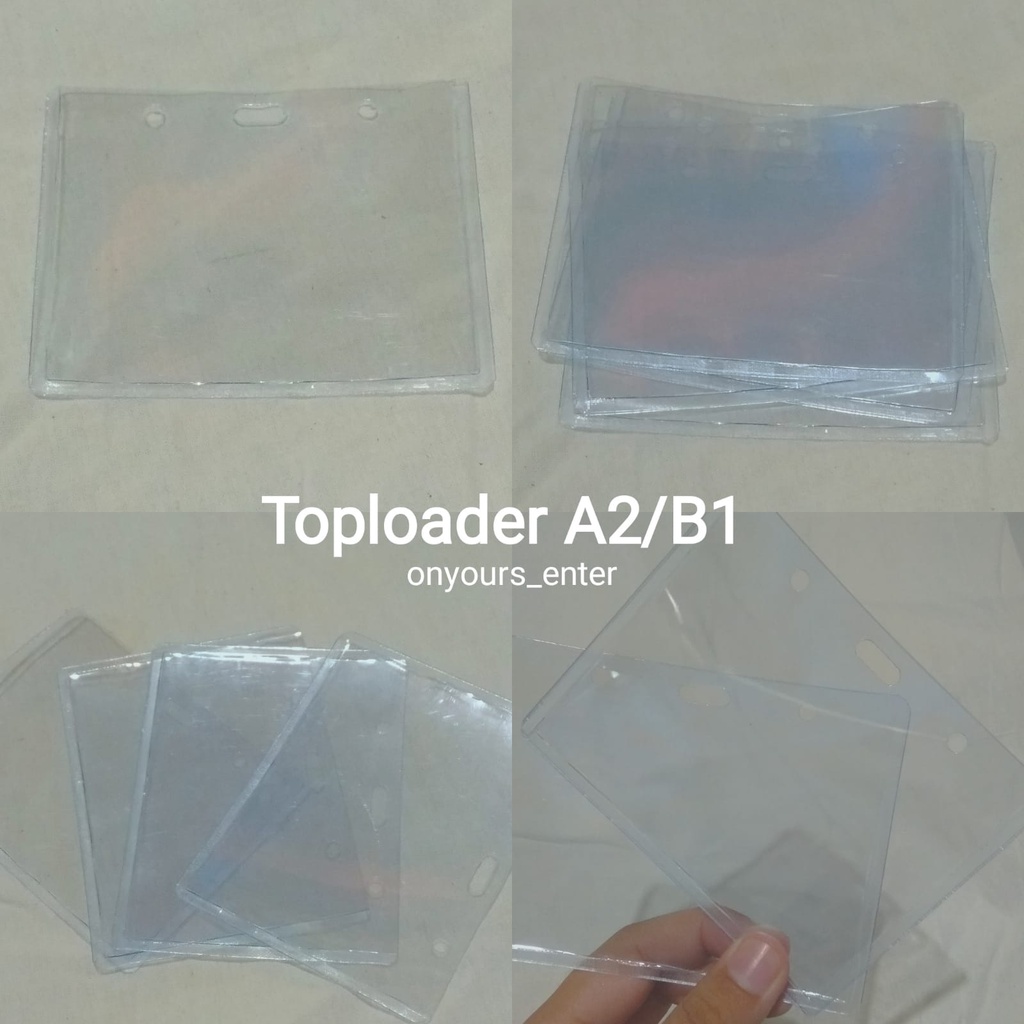 

Toploader photocard B2/A2 - dg plong/tanpa plong - onyours_enter