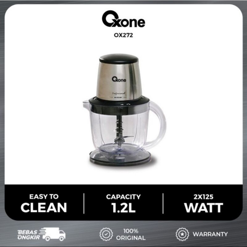 Food Chopper Oxone OX 272 Jumbo 1,2 Liter Blender Penggiling Oxone 272 Blender Oxone Food Processor