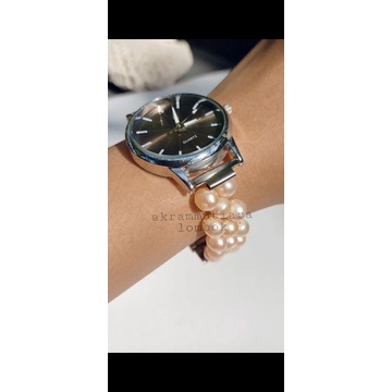 jam tangan kombinasi mutiara air tawar