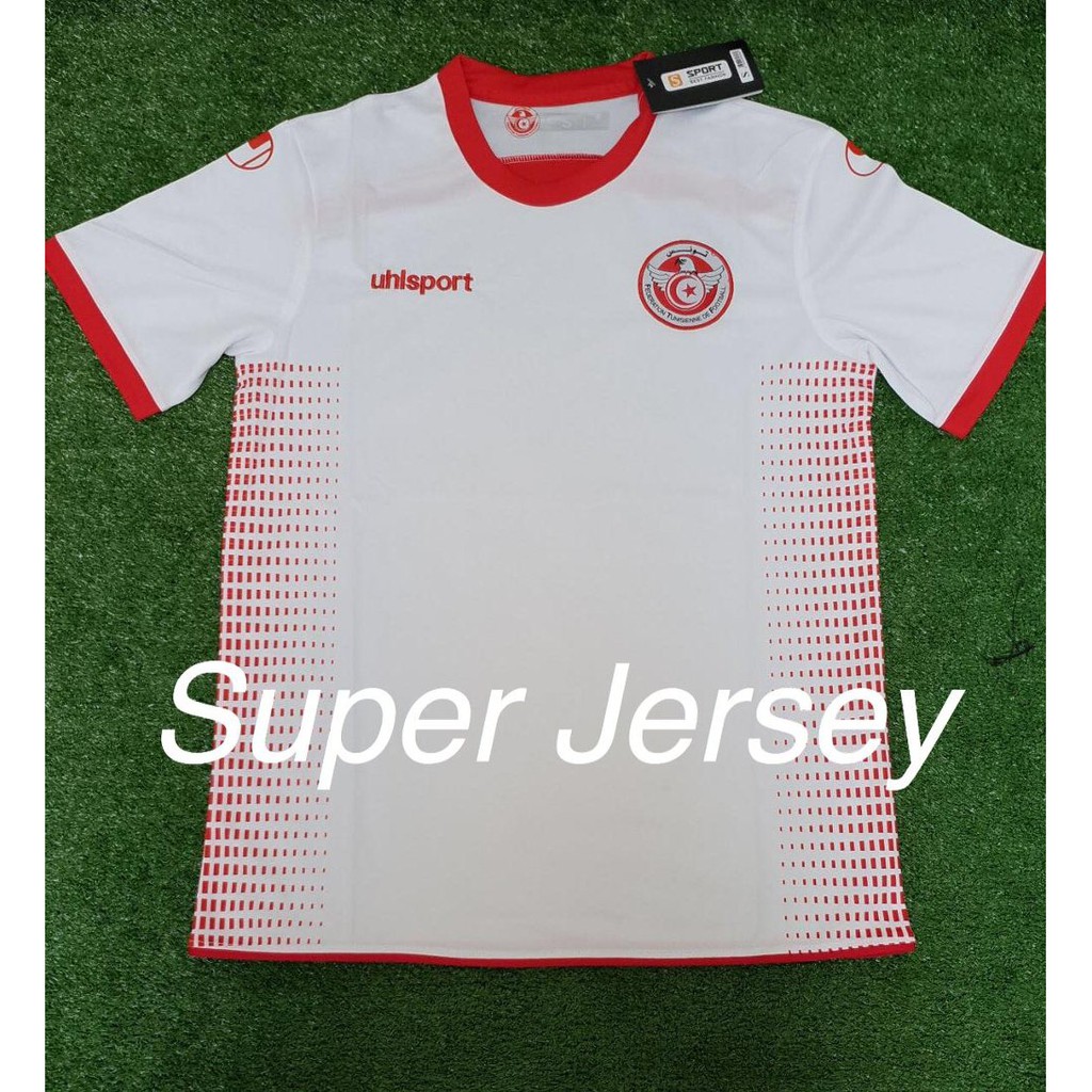 Jersey Grade Ori Tunisia Home World Cup 2018 Terbaik