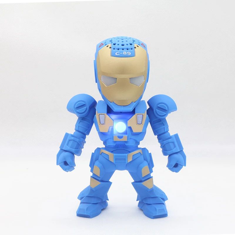 Speaker Iron Man C89 Bluetooth Speaker Robot Wireless Speaker Portable
