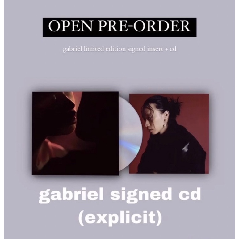 [READY STOCK] Gabriel Signed CD by Keshi