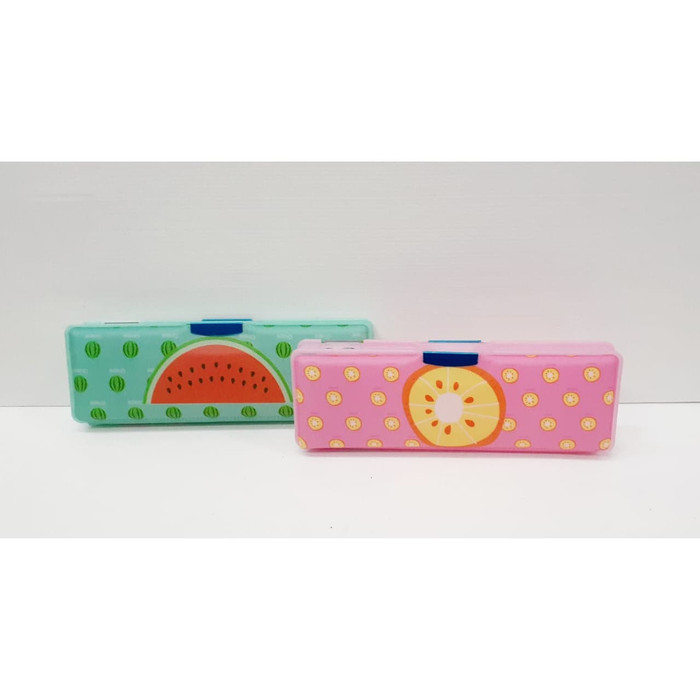 

TEMPAT / BOX PENSIL MAGNET 2 PINTU WZ-610 KARAKTER FANCY FRUITS