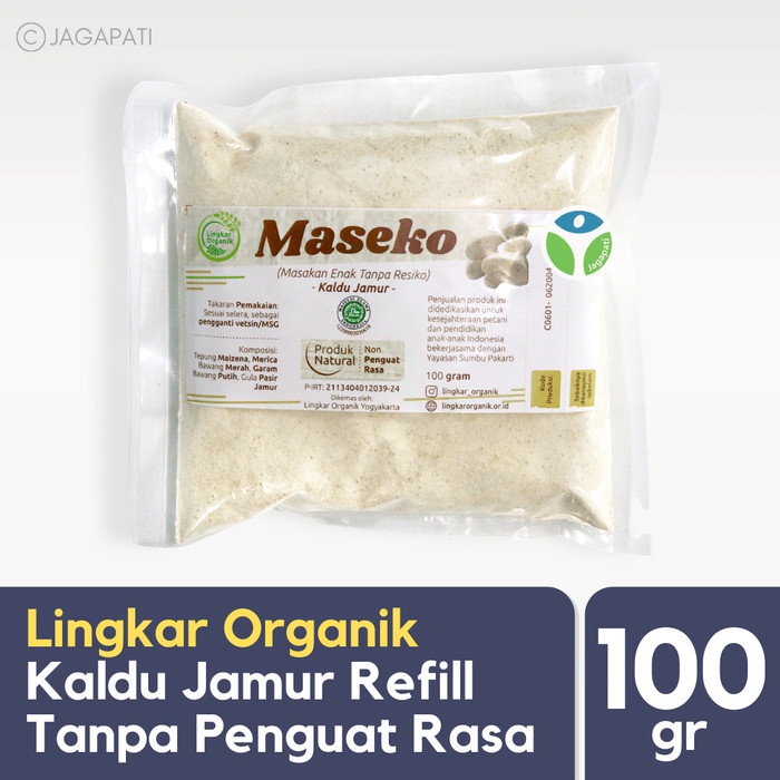 

NEW Lingkar Organik - Maseko Jamur Refill 100gr - Penyedap Rasa