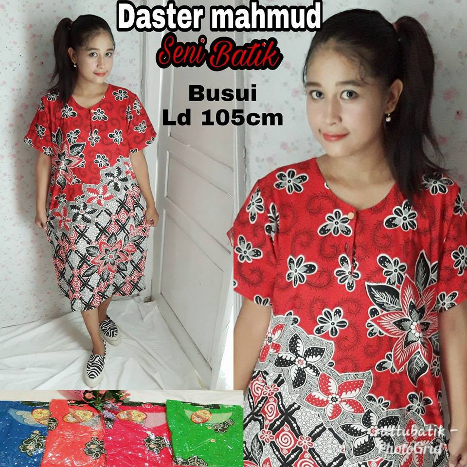ECER DASTER BUSUI SENI BATIK GROSIR DASTER KANCING MURAH DASTER