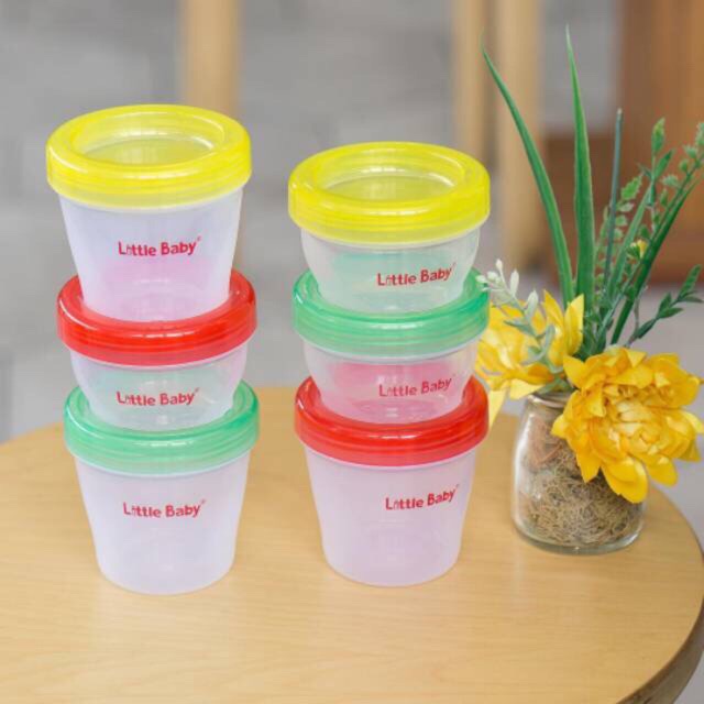 Little Baby Food  Container  Baby Cubes Wadah MPASI  Shopee 