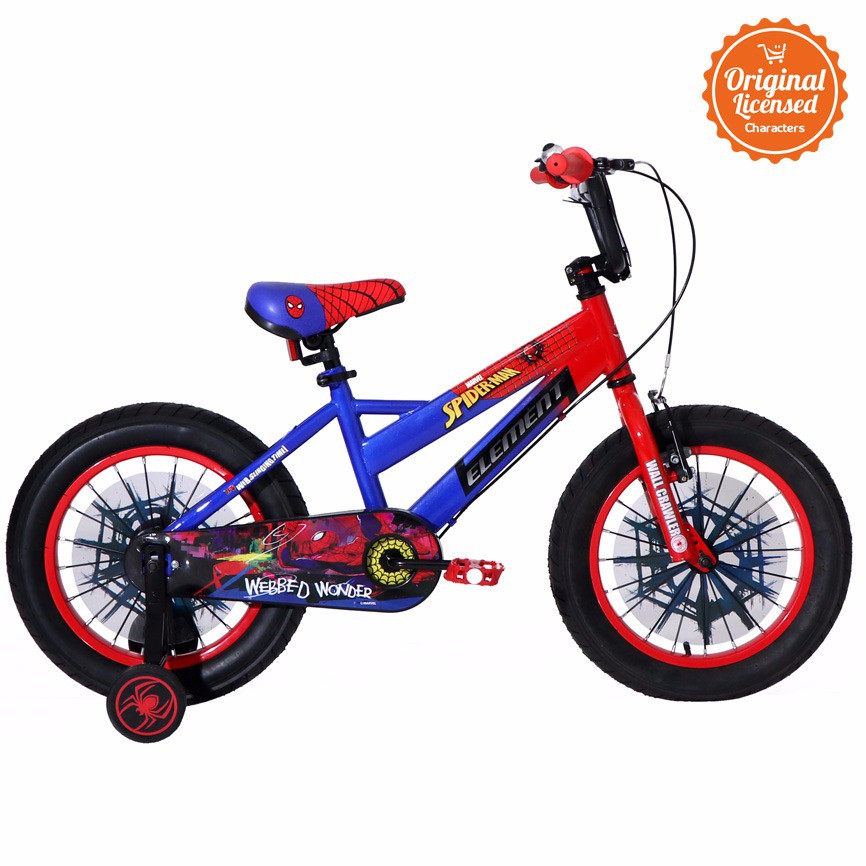 spider man 18 inch bike