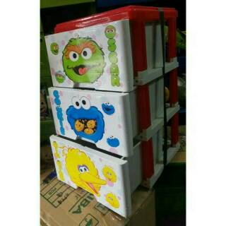 Lemari pakaian lemari plastik lemari laci elmo susun 3 Lemari pakaian lemari plastik lemari laci elmo susun 3