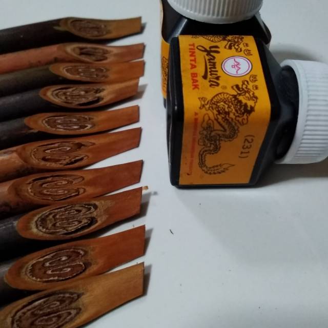

Paket Pena Handam. Kalam Handam kualitas super Plus Tinta