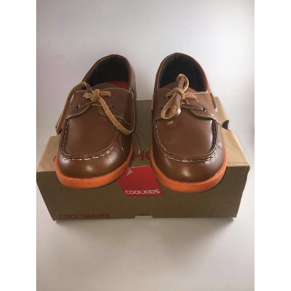 Sepatu anak laki-laki ORIGINAL COOL KIDS BOYS Coklat turun harga 14 25