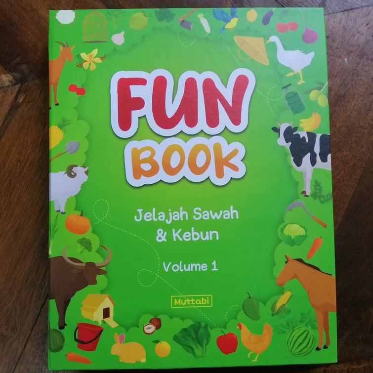 [Produk Reject] Fun Book Jelajah Sawah dan Kebun Muttabi Volume 1