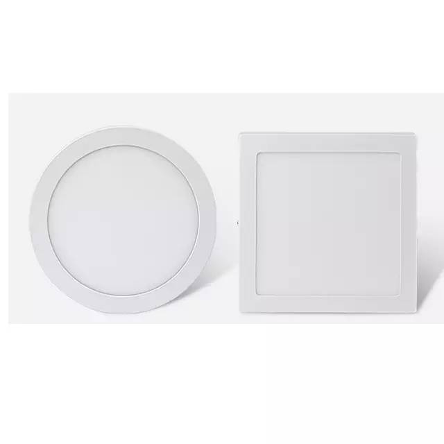 Lampu Downlight LED Panel Outbow bundar bulat round 12W 12 W Watt 12Watt OB Hias Plafon Tempel Dak