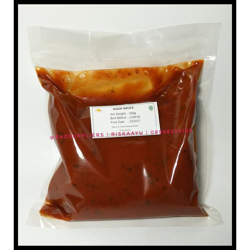 

HOT SALE Pizza Sauce 500gram, Saus Pizza Praktis dan Spesial... terjamin