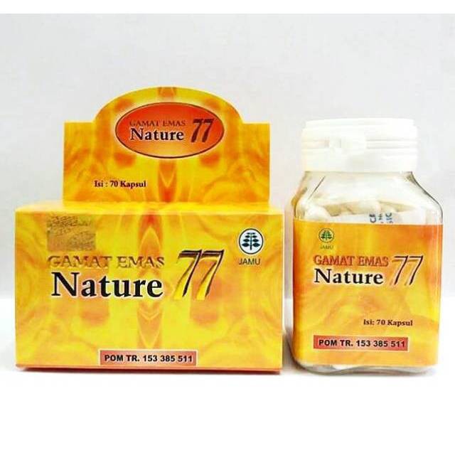 Kapsul Gamat Emas Nature 77 - Gamat Emas Nature 77 - Gamat Nature 77