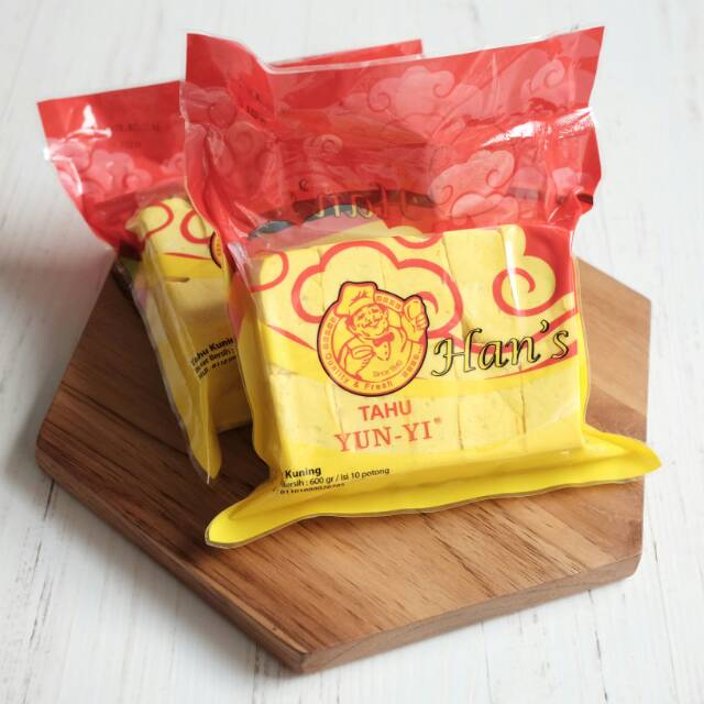 

Tahu Yun Yi Hans Vaccum (KUNING) isi 10