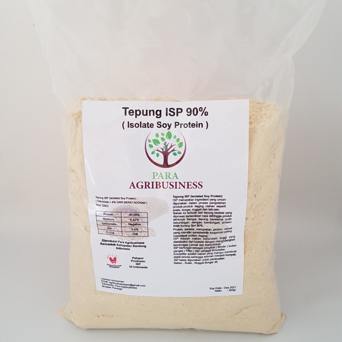 

PROMO [COD] Tepung ISP / Isolate Soy Protein / tepung kedelai food grade A 500gr