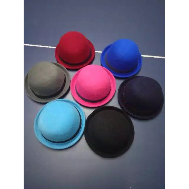 Topi caplin / bowler hat terbaru topi masakini