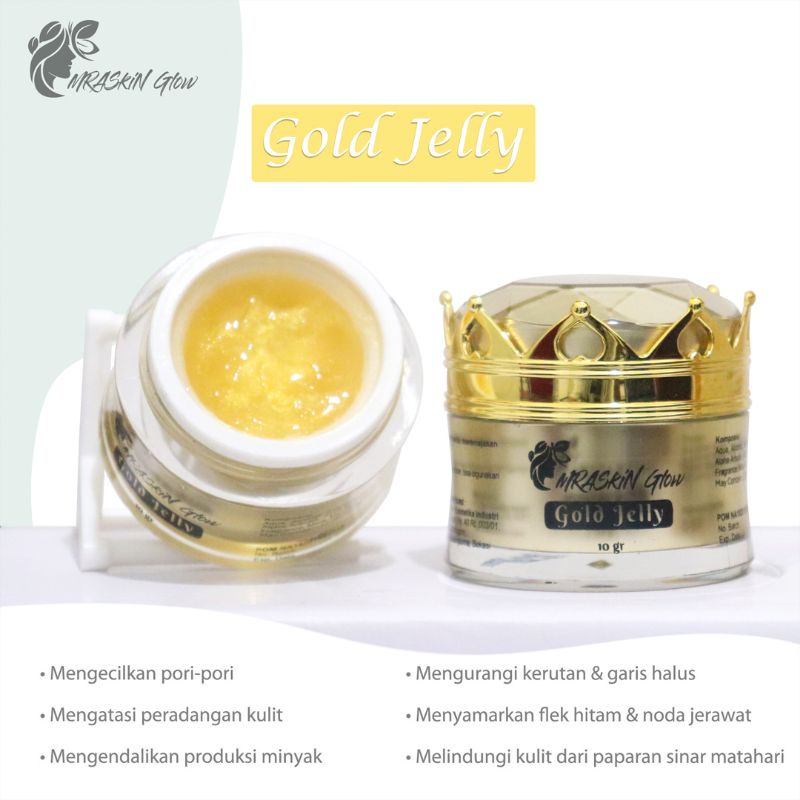 Gold Jelly MRASKIN GLOW/ Gold Jelly Glowing MRASKIN GLOW