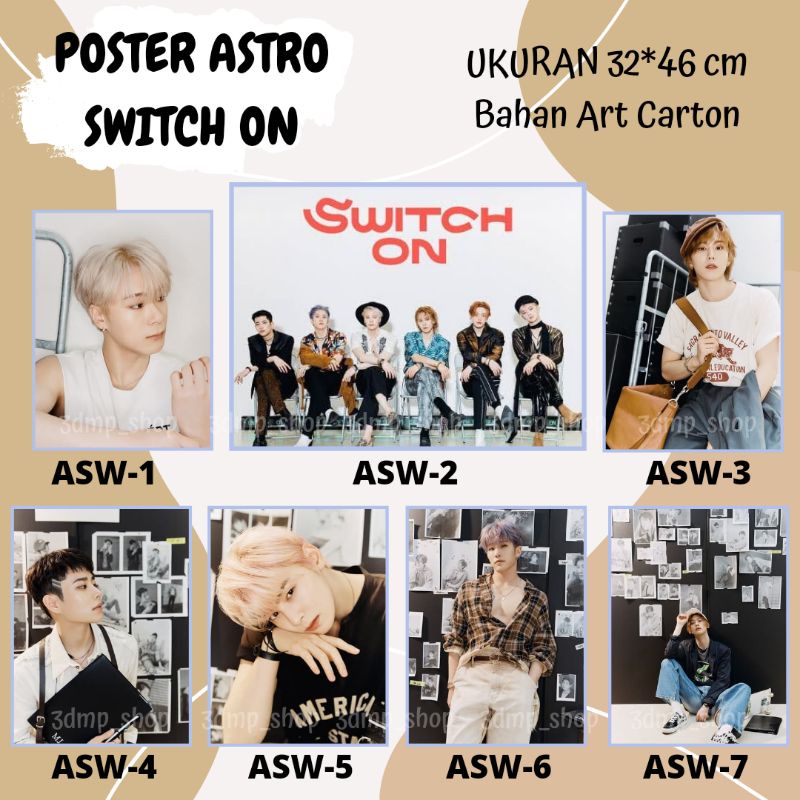 Poster astro switch on eunwoo