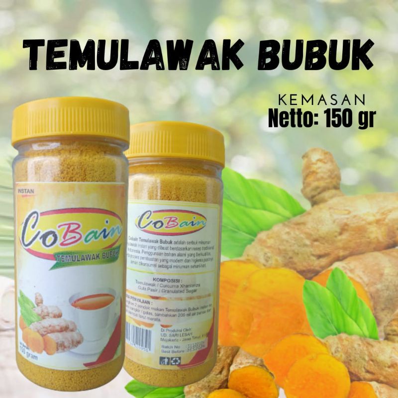 

Temulawak Bubuk CoBain 150 gr