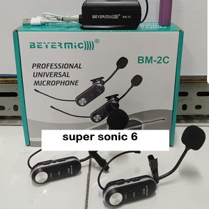 MIC WIRELESS BEYERMIC BM2C/BM 2C HEADSET RECHARGER BATERAI