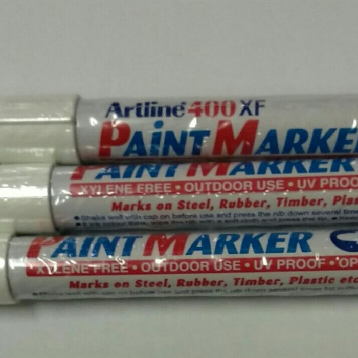 

Trendi Artline Spidol Paint Marker 400Xf White/Putih Terlaris
