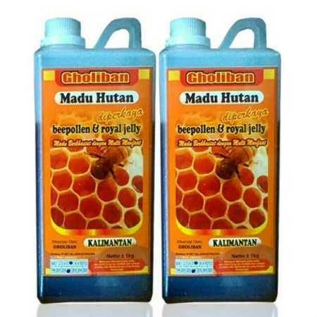 Madu Hutan Goliban 1kg / Madu asli || MADU HUTAN GHOLIBAN 1KG