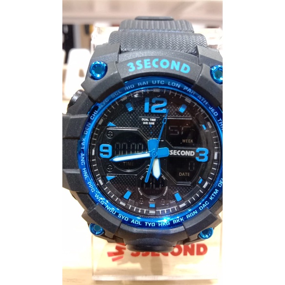 JAM TANGAN Pria 3Second Original 1310