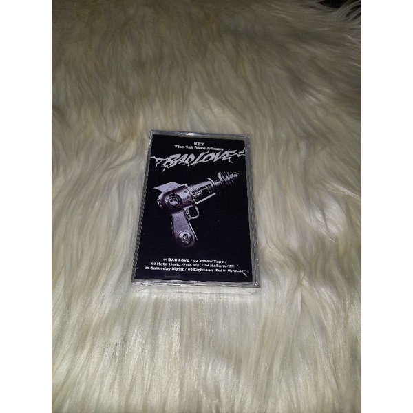 Album Bad Love - Key SHINee - Tape Cassette Version (include rolled poster) - NEW AND SEALED