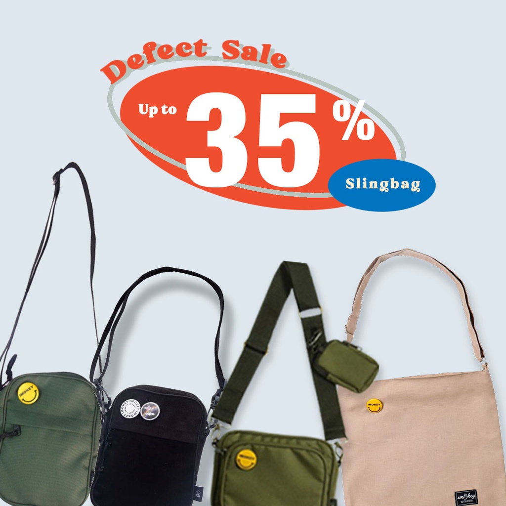 Imokey Defect Sale Sling Bag