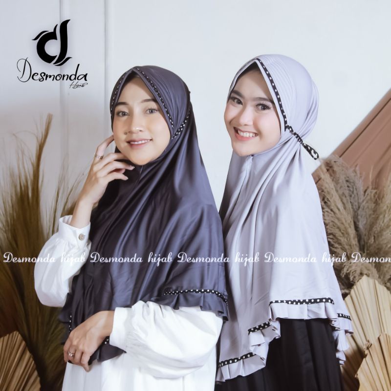 KERUDUNG JUMBO LATIFA POLKA REMPEL PREMIUM