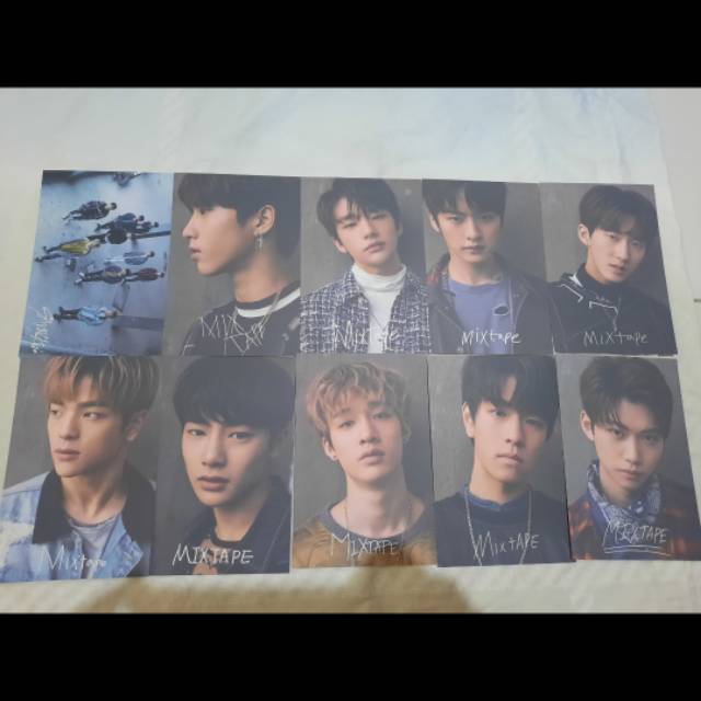 [ OFFICIAL ] POSTCARD STRAYKIDS MIXTAPE CHANGBIN FELIX I.N LEE KNOW CHAN WOOJIN