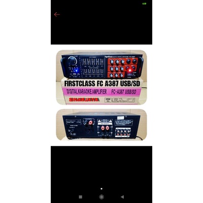 POWER AMPLI FIRSTCLASS FC A387 AMPLI FIRSTCLASS FCA387