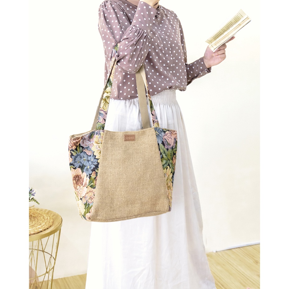 TOTEBAG GONI SHELLA | TAS WANITA | TAS KERJA DAN KULIAH - DGONEE