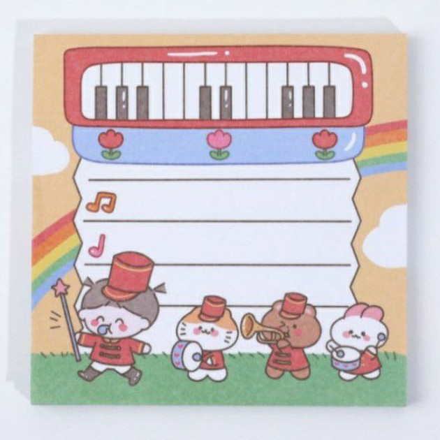 

Sticky Note Cute Girl Memo Tempel Lucu