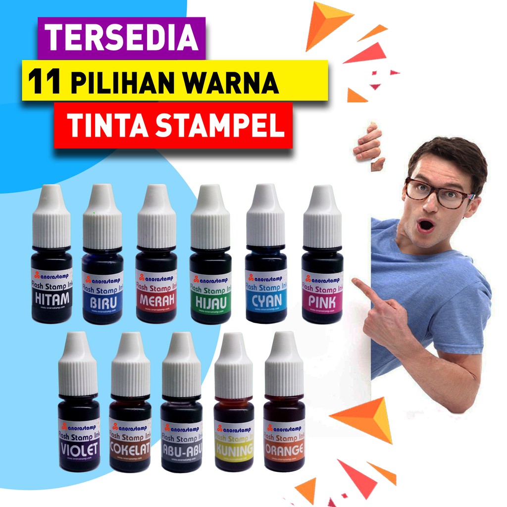 

TINTA STEMPEL WARNA FLASH BERKUALITAS